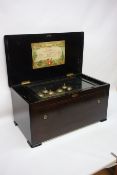 Large Victorian Musical box,