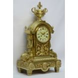 19th century French ormolu bracket clock,