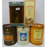 Bell's Scotch Whisky Wade Decanters aged 20 years 12 years (2) Hawaii etc a Famous Grouse Decanter