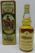 Glen Moray Single Highland Malt Whisky 12 years old in original Argyll and Sutherland Highlanders