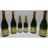 Veuve Pol Baron Grande Reserve Brut champagne in original carton & Moet & Chandon and