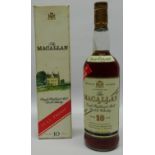 The Macallan Single Highland Malt Scotch Whisky 10 years old matured in sherrywood 57% vol with