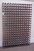 Large wine rack, 121cm x 178cm Condition Report <a href='//www.davidduggleby.