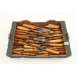 A kit of 60 carving tools by various makers G