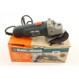 A little used B&D 4" angle grinder in orig box G++