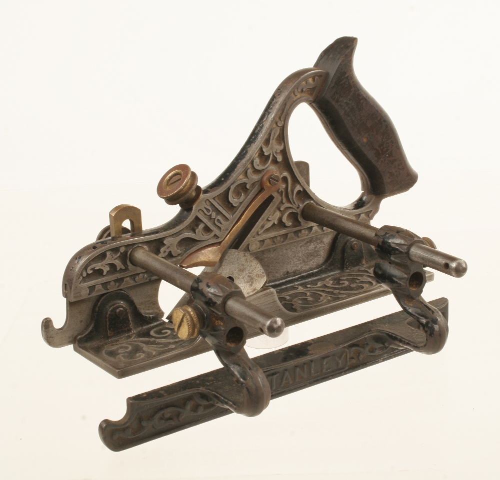 A STANLEY No 41 Miller's Patent plow with filletster bed,