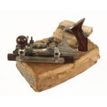 A SARGENT No 1080PB combination plane c/w set of cutters and instructions in orig tatty box G+