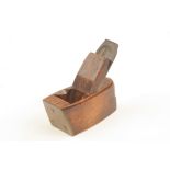 A small beech bullnose plane by MARPLES with brass front 3" x 1 1/2" G+ DAW
