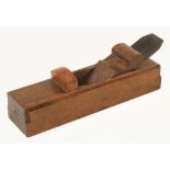 A 12" beech mitre plane by W.I.