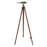 A 10" surveyors level by CASARTELLI with extra lens enabling it to be used as a telescope,