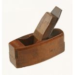 A miniature beech smoother by MOSELEY London 3 3/4" x 1 1/2" G++