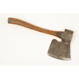 A little used coachbuilders R/H side axe by WARD with 7" edge and ash handle G+