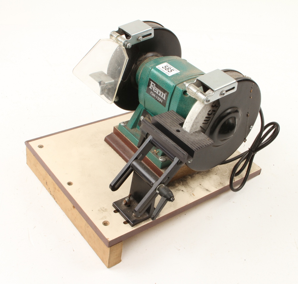 A FERM bench grinder 240V