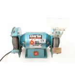 A CLARKE 6" bench grinder