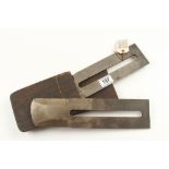 Two 3" wide slotted plane irons G