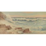 ERNEST STUART
Breaking Waves
Watercolour
Signed
49 x 99cm