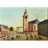 WAGENKNECHT
The Hauptwache in Frankfurt showing St Catherine's Church and the Militia