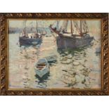 JOHN ANTHONY PARK
Boats at Anchor
Oil on board
Unsigned
29 x 39.