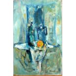 PAMELA ENTWISTLE 
Still Life
Oil on board 
signed 
92 x 59cm