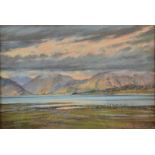 LINCOLN ROWE
Storm over Highland Mountains
Pastel
Signed
27 x 40cm