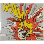 ROY LICHTENSTEIN
Whaam!
Offset Lithograph in colour, two panels
Published by Tate Gallery London