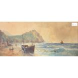 JOHN CLARKE ISAAC UREN
Gurnards Head
Watercolour
Signed
22.5 x 51cm Condition Report: