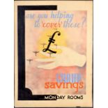 Original artwork for a Group Savings poster design
"Are you helping to cover these"
"Group Savings