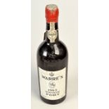 A bottle of Warre's 1963 vintage port.