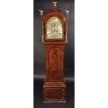 A George III eight day mahogany longcase clock, by Thomas Baker,