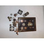 Miscellaneous coins.