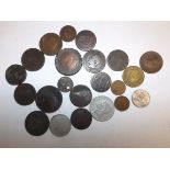 Miscellaneous coins.