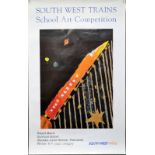 South West Trains 12 various posters 64 x 102cm