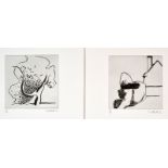 ANDREW SOUTHALL Of Brick and Bark Seven Etchings Signed and numbered 14/35 1991 20 x 20cm