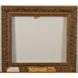 Three ornate frames Inner measurements 40 x 30cm 42 x 36cm 25 x 38cm