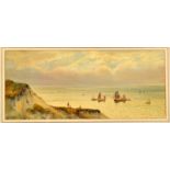 CHARLES FREDERICK ALLBON Cromer A pair of coastal watercolour Each signed,