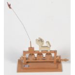 PETER MARKEY An automaton Watchful cat Signed Height 24.