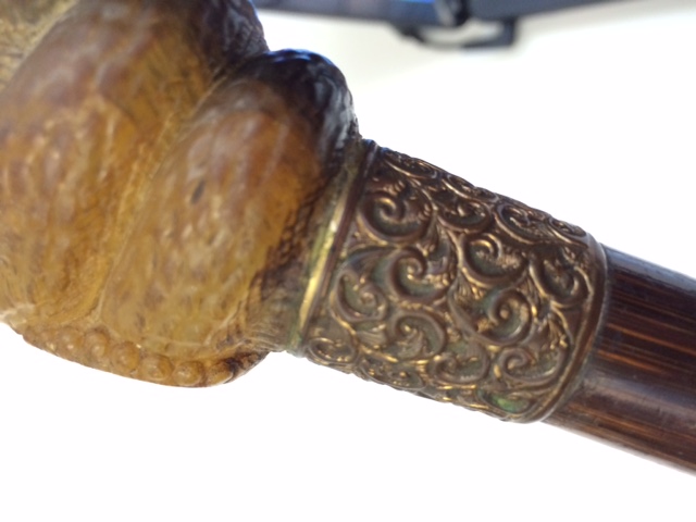 An late Victorian or Edwardian walking stick, the handle a coiled snake with glass eyes, length 93. - Image 12 of 13