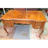 A good reproduction desk in early Georgian style,