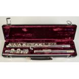 A French Buffet Cooperscale 228 flute, cased.