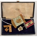 A Masonic 15ct. gold jewel inscribed and dated 1916 for Pines Lodge No 3516 EC, 28.4g.