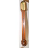 A stick barometer by Negretti and Zambra.