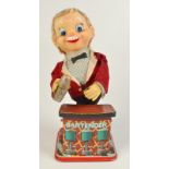 A battery operated tin plate 'Bartender.