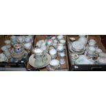 A large and interesting collection of British cups and saucers mostly early 19th century,