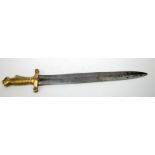 An 1831 French infantry short sword.