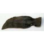 A flint knife as used by the Ancient Britons,