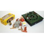 A Jaques London battery powered horse race game,