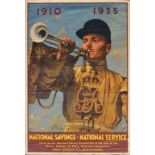 National Savings Poster Artwork by Septimus E Scott 1935 76 x 51 cm