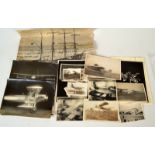 A fascinating collection of 41 early 20th century photographs from the beginnings of aeronautical