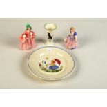 Two Royal Doulton small figures Dinky Do HN1678 and Bo Peep HN1811,