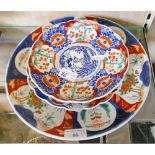 Three Imari plates